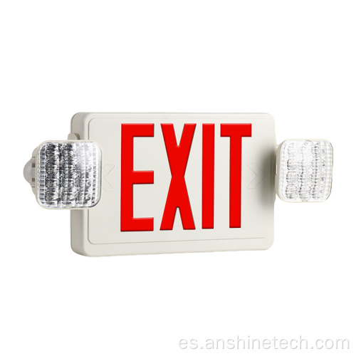 Luz de emergencia LED de doble cabezal 2*3W